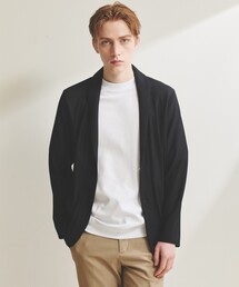 ABAHOUSE GRAY（アバハウスグレイ）の「【接触冷感】ハニカムメッシュ ショールブルゾン ジャケット（ブルゾン）」