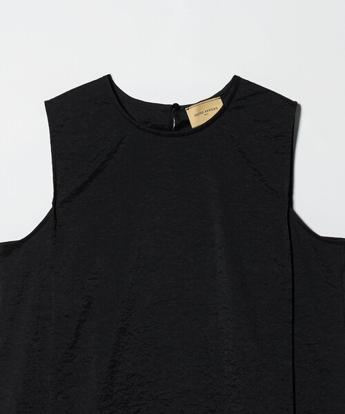 UNITED ARROWS（ユナイテッドアローズ）の「シアー レイヤード ノースリーブ ワンピース（ワンピース・レディース・ホワイト/ブラック・38/36）」の15枚目の写真