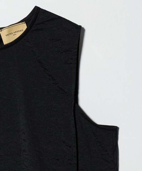UNITED ARROWS（ユナイテッドアローズ）の「シアー レイヤード ノースリーブ ワンピース（ワンピース・レディース・ホワイト/ブラック・38/36）」の16枚目の写真