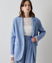 Drawing Numbers（ドローイング ナンバーズ）の「【Drawing Numbers】ネップダンガリージャケット（テーラードジャケット）」