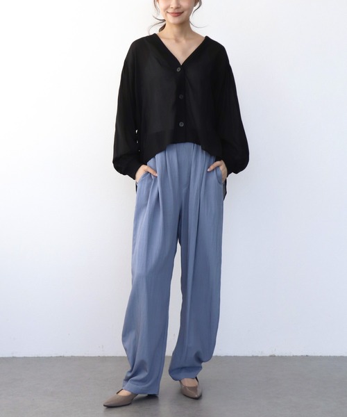 Jines（ジネス）の「モロッコパンツ（その他パンツ・レディース・ベージュ/ブラック/ブルー・38）」の5枚目の写真