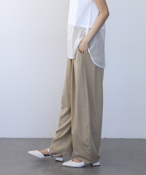 Jines（ジネス）の「モロッコパンツ（その他パンツ・レディース・ベージュ/ブラック/ブルー・38）」の9枚目の写真