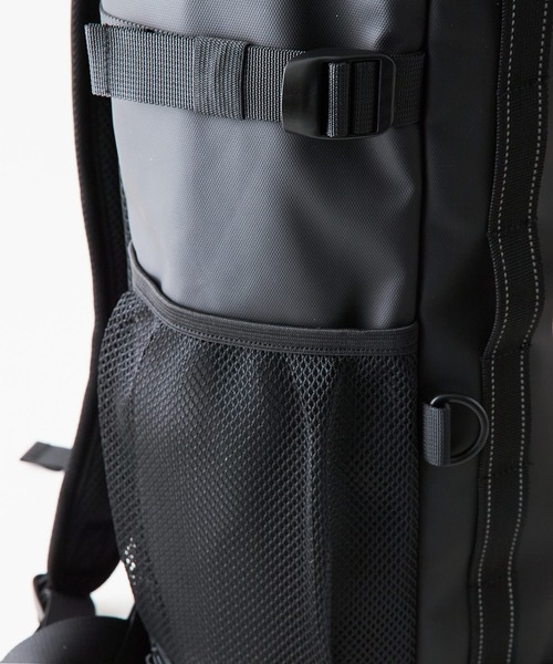 Reebok(リーボック)の「【Reebok/リーボック】【大容量29L A4サイズ対応】ボックスバックパック PC収納ポケット付き 通勤 通学 スポーツ ジム ストリート スポーティー リュック スクエア型(バックパック/リュック・メンズ・スミクロ/ブラック・FREE)」の8枚目の写真