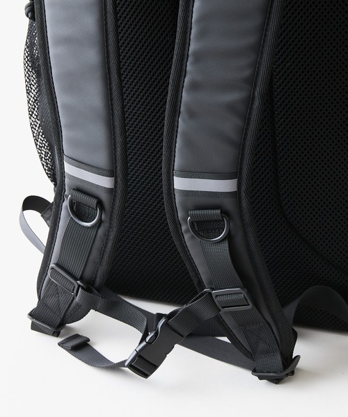Reebok(リーボック)の「【Reebok/リーボック】【大容量29L A4サイズ対応】ボックスバックパック PC収納ポケット付き 通勤 通学 スポーツ ジム ストリート スポーティー リュック スクエア型(バックパック/リュック・メンズ・スミクロ/ブラック・FREE)」の11枚目の写真