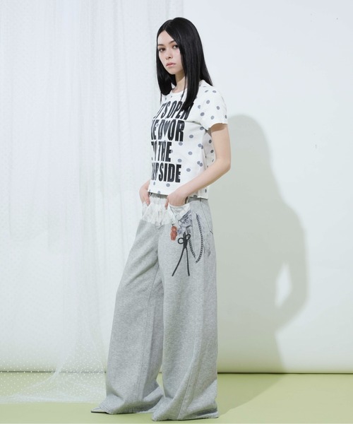 sedacle girl(セダクルガール)の「デジタルプリントパンツ(その他パンツ・レディース・グレー・SMALL/MEDIUM)」の8枚目の写真