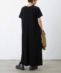 LC/LLL バックタックマキシワンピース