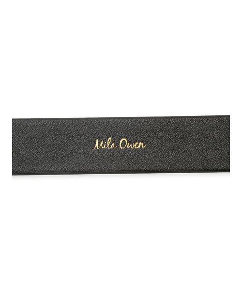 Mila Owen（ミラオーウェン）の「ラウンドバックルベルト（ベルト・レディース・ベージュ/ブラウン/キャメル/ブラック・F）」の7枚目の写真