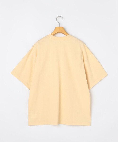 NOLLEY’S Sophi（ノーリーズソフィ）の「ウォッシャブル72/2超長綿オーバーサイズT（Tシャツ/カットソー・レディース・ホワイト/イエロー/チャコールグレー・FREE）」の7枚目の写真
