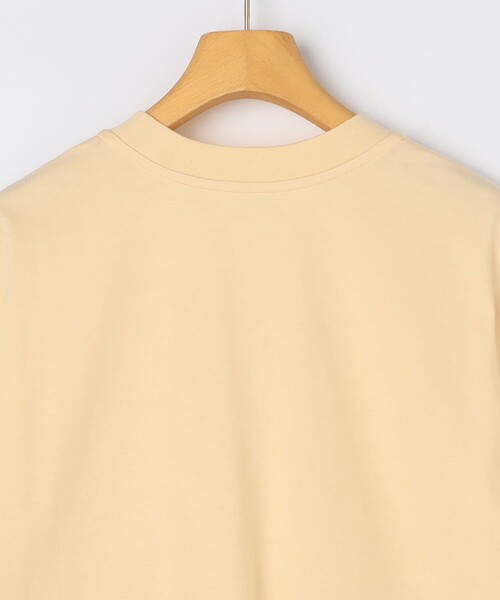 NOLLEY’S Sophi（ノーリーズソフィ）の「ウォッシャブル72/2超長綿オーバーサイズT（Tシャツ/カットソー・レディース・ホワイト/イエロー/チャコールグレー・FREE）」の8枚目の写真