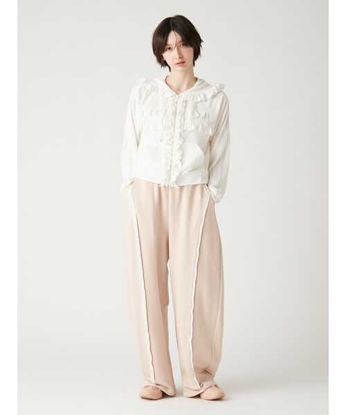 FURFUR(ファーファー)の「【LUMISHADE】UVカットフリルパーカー〈接触冷感〉(パーカー・レディース・ホワイト/ライトブルー/ブラック・F)」の19枚目の写真