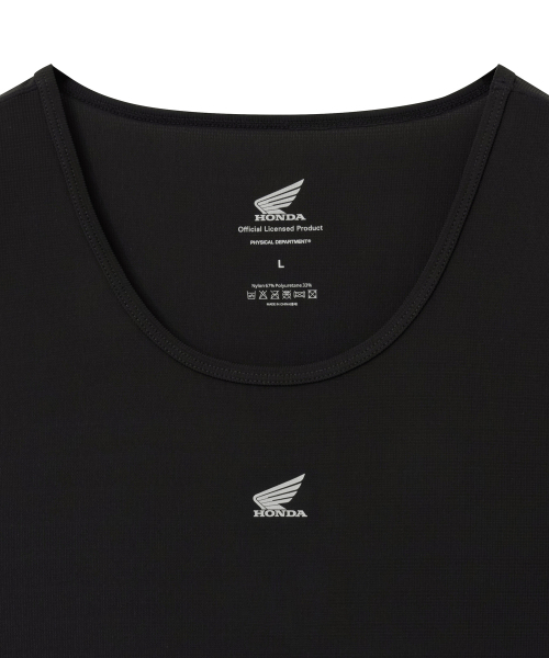 PHYPS MOTORCYCLE(フィップスモーターサイクル)の「Air Layer System Sleeveless Black(Tシャツ/カットソー・レディース・その他・SMALL/MEDIUM/LARGE/X-LARGE)」の4枚目の写真