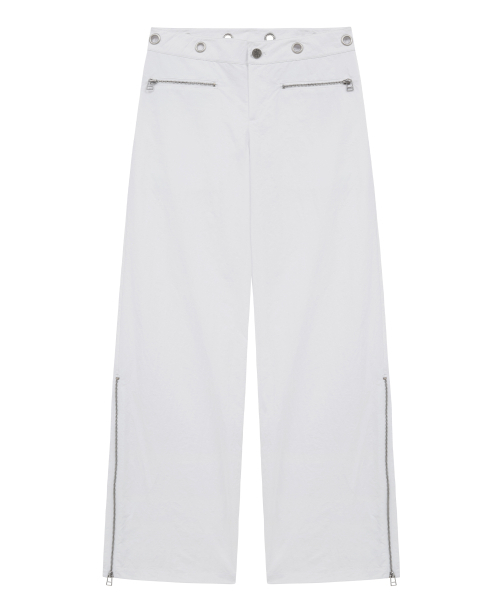 Midnight Move(ミッドナイトムーブ)の「strap ny pants (white)(その他パンツ・レディース・その他・SMALL/MEDIUM)」の2枚目の写真