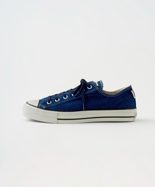 CONVERSE(コンバース)の「ALL STAR J HEMP DENIM OX / GRAMICCI|オールスター J ヘンプ デニム OX グラミチ(スニーカー・メンズ・ネイビー・27.0cm/26.5cm/27.5cm)」の1枚目の写真