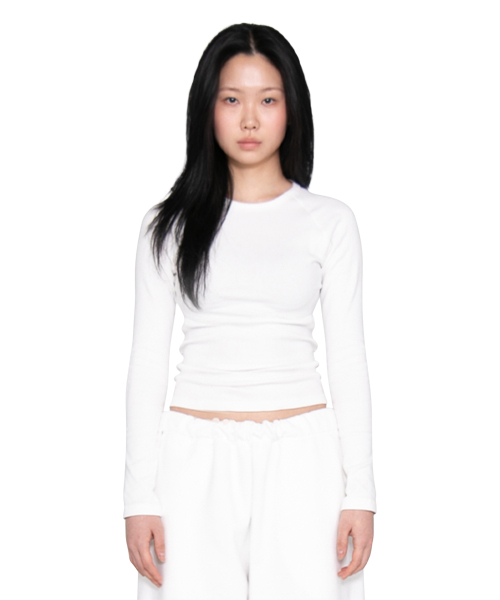 DURTの「DAILY RAGLAN TEE (WHITE)(Tシャツ/カットソー・レディース・その他・FREE)」の1枚目の写真