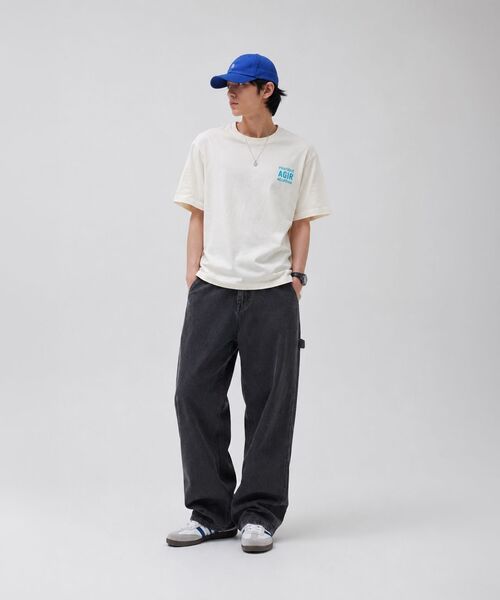 LENGAGEMENT(ランガージュマン)の「Agir Salt Wash Crop Short Sleeve T-Shirt (Mocha)(Tシャツ/カットソー・レディース・モカ・1/2)」の9枚目の写真