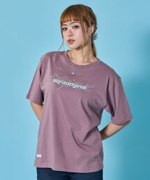 SEQUENZ（シークエンズ）の「※WEB限定 / ユニセックス / 星モチーフ半袖Tシャツ / sqnz star newlogo tee（Tシャツ/カットソー）」