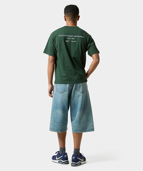 HUF（ハフ）の「FIGHT THE TRAFFIC TEE（Tシャツ/カットソー・メンズ・グリーン/ホワイト/ブラック・M/S/L/XXL/XL）」の9枚目の写真
