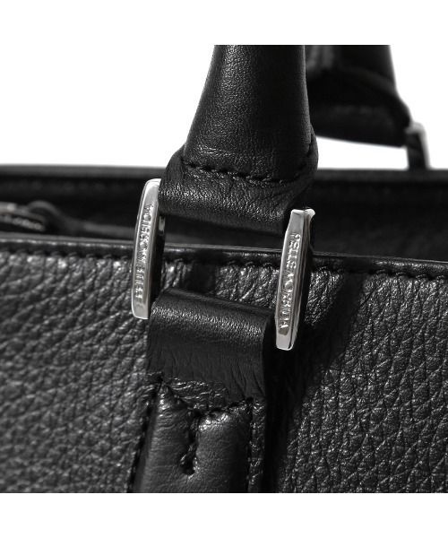 PELLE MORBIDA（ペッレモルビダ）の「Maiden Voyage（メイデンヴォヤージュ）MB088-ミニトートバッグ（ショルダーバッグ・メンズ・チャコールグレー/ブラック/グレイッシュベージュ・FREE）」の10枚目の写真