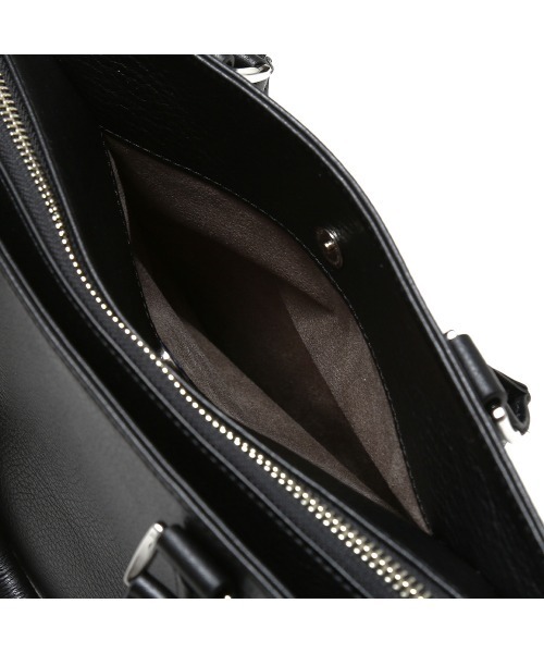 PELLE MORBIDA（ペッレモルビダ）の「Maiden Voyage（メイデンヴォヤージュ）MB088-ミニトートバッグ（ショルダーバッグ・メンズ・チャコールグレー/ブラック/グレイッシュベージュ・FREE）」の14枚目の写真