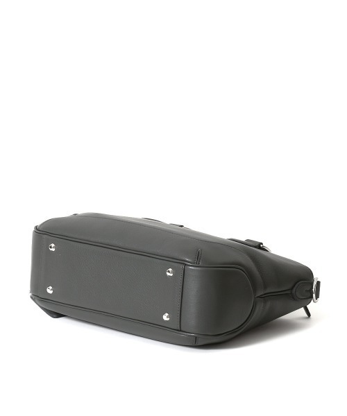 PELLE MORBIDA（ペッレモルビダ）の「Maiden Voyage（メイデンヴォヤージュ）MB088-ミニトートバッグ（ショルダーバッグ・メンズ・チャコールグレー/ブラック/グレイッシュベージュ・FREE）」の22枚目の写真