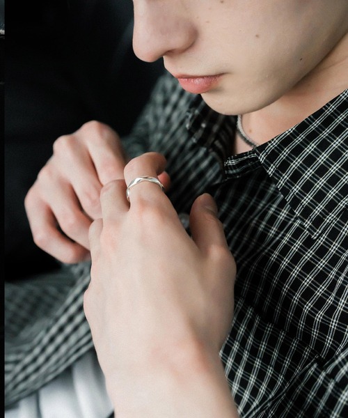 Rocky Monroe(ロッキーモンロー)の「925シルバーリング サイズ調整可能(リング・メンズ・A/C/B/D/E/G/F/I・FREE)」の15枚目の写真