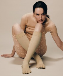 【UNQUITTE】legitude socks アンキュイット 着圧ソックス 5本指