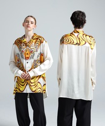 Y-3 | Y-3 YELLOW SATIN GRAPHIC SHIRT(シャツ/ブラウス)