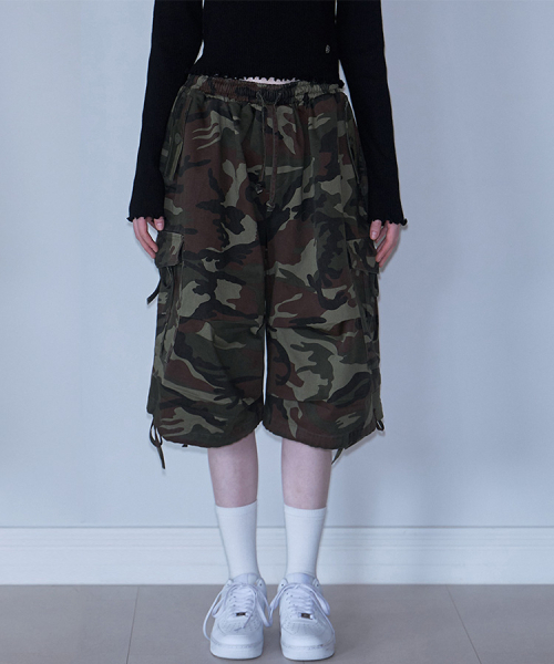ROSEFRANTZ（ロゼフランツ）の「Parasuit Bermuda Pants [Camou]（その他パンツ・レディース・デザートカモ・FREE）」の2枚目の写真