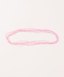 BARELY BLUE（ベアリーブルー）の「【 BARELY BLUE / ベアリーブルー 】 レイヤード ウエスト ビーズ/5本セット（ベルト）」