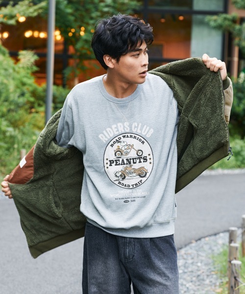 KRIFF MAYER（クリフメイヤー）の「【リバーシブル】ひっくりスタンドJK（その他アウター・メンズ・カラフル/ネイビー/グレイッシュベージュ/その他5/ブラック・LARGE/X-LARGE/MEDIUM）」の19枚目の写真