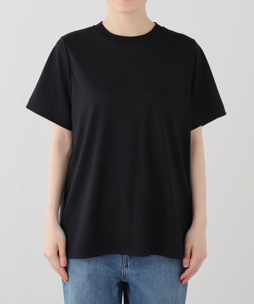 Deuxieme Classe(ドゥーズィエムクラス)の「*追加 Prime wool jersey Tシャツ(Tシャツ/カットソー・レディース・ブラック・FREE)」の9枚目の写真