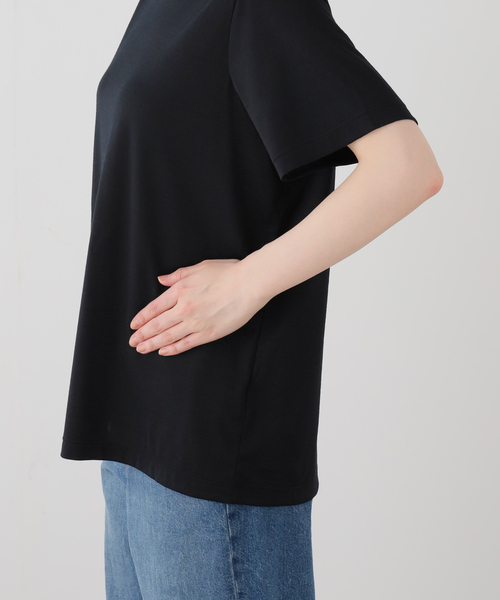 Deuxieme Classe(ドゥーズィエムクラス)の「*追加 Prime wool jersey Tシャツ(Tシャツ/カットソー・レディース・ブラック・FREE)」の12枚目の写真