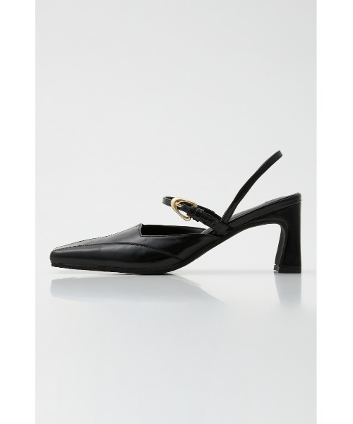 SLY(スライ)の「TINY SQUARE MARY JANE SANDAL タイニースクエアメリージェーンサンダル(サンダル・レディース・ブラック/バーガンディー・SMALL/MEDIUM/LARGE)」の3枚目の写真