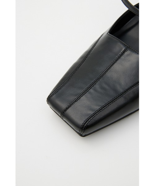 SLY(スライ)の「TINY SQUARE MARY JANE SANDAL タイニースクエアメリージェーンサンダル(サンダル・レディース・ブラック/バーガンディー・SMALL/MEDIUM/LARGE)」の8枚目の写真
