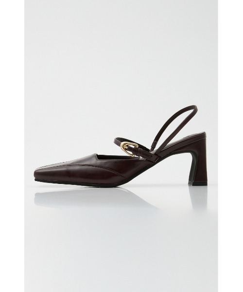 SLY(スライ)の「TINY SQUARE MARY JANE SANDAL タイニースクエアメリージェーンサンダル(サンダル・レディース・ブラック/バーガンディー・SMALL/MEDIUM/LARGE)」の14枚目の写真