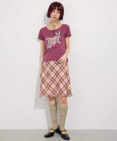 SLY(スライ)の「TINY SQUARE MARY JANE SANDAL タイニースクエアメリージェーンサンダル(サンダル・レディース・ブラック/バーガンディー・SMALL/MEDIUM/LARGE)」の9枚目の写真