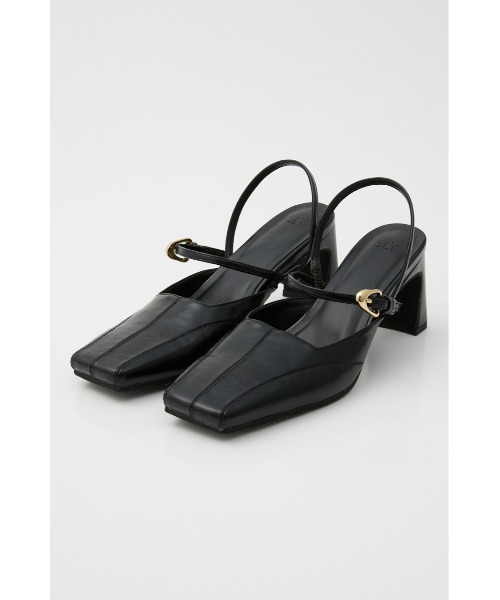 SLY(スライ)の「TINY SQUARE MARY JANE SANDAL タイニースクエアメリージェーンサンダル(サンダル・レディース・ブラック/バーガンディー・SMALL/MEDIUM/LARGE)」の11枚目の写真