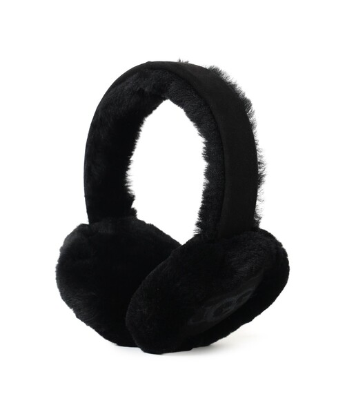 UGG(アグ)の「【WEB限定】UGG(R) / W SHEEPSKIN EMBROIDERY EARMUFF(イヤーマフ・レディース・ブラック/ブラウン系その他3・ONE SIZE)」の4枚目の写真