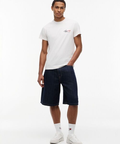 tommy jeans(トミー ジーンズ)の「バギーデニムショーツ(デニムパンツ・メンズ・ブルー・30inch/34inch/36inch/32inch/28inch)」の2枚目の写真