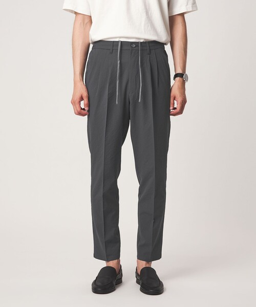 green label relaxing(グリーンレーベルリラクシング)の「【WEB限定】JUST fit サッカー イージー 2P スラックス(スラックス・メンズ・ダークグレー/ネイビー・S/XL/L/M)」の18枚目の写真
