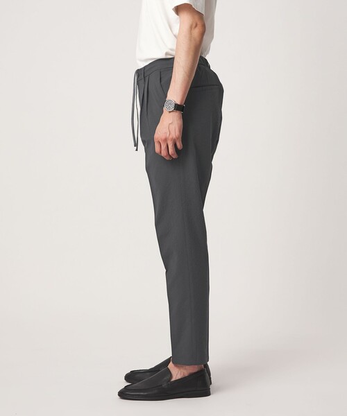 green label relaxing(グリーンレーベルリラクシング)の「【WEB限定】JUST fit サッカー イージー 2P スラックス(スラックス・メンズ・ダークグレー/ネイビー・S/XL/L/M)」の17枚目の写真