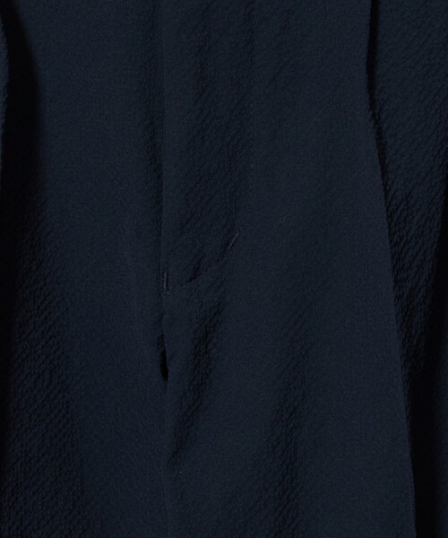 green label relaxing(グリーンレーベルリラクシング)の「【WEB限定】JUST fit サッカー イージー 2P スラックス(スラックス・メンズ・ダークグレー/ネイビー・S/XL/L/M)」の4枚目の写真