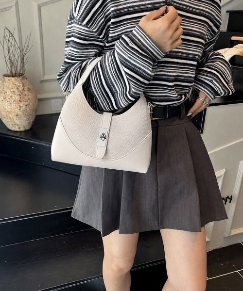 Miniministore(ミニミニストア)の「ショルダーバッグ 斜めがけ鞄ハンドバッグ(ショルダーバッグ・レディース・ベージュ/ブラック/ブルー/アイボリー・FREE)」の18枚目の写真