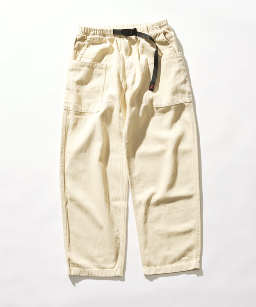 417 EDIFICE(フォーワンセブンエディフィス)の「Gramicci / グラミチ HEMP RELAXED PANT(カーゴパンツ・メンズ・アイボリー/カーキ・X-LARGE/MEDIUM/LARGE)」の3枚目の写真