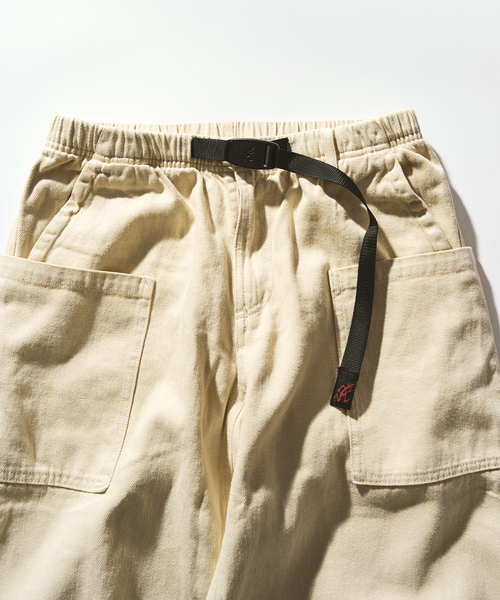 417 EDIFICE(フォーワンセブンエディフィス)の「Gramicci / グラミチ HEMP RELAXED PANT(カーゴパンツ・メンズ・アイボリー/カーキ・X-LARGE/MEDIUM/LARGE)」の5枚目の写真