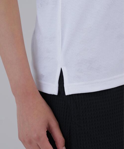 St ANDREWS(セントアンドリュース)の「【St ANDREWS】千鳥レオパードジャガード半袖ポロシャツ (WOMENS)(ポロシャツ・レディース・ホワイト/ブラック・M/S/L)」の15枚目の写真