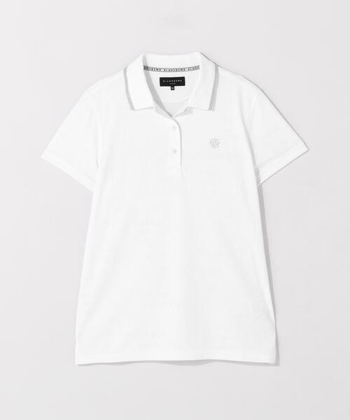St ANDREWS(セントアンドリュース)の「【St ANDREWS】千鳥レオパードジャガード半袖ポロシャツ (WOMENS)(ポロシャツ・レディース・ホワイト/ブラック・M/S/L)」の17枚目の写真