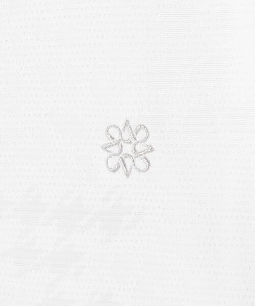 St ANDREWS(セントアンドリュース)の「【St ANDREWS】千鳥レオパードジャガード半袖ポロシャツ (WOMENS)(ポロシャツ・レディース・ホワイト/ブラック・M/S/L)」の18枚目の写真
