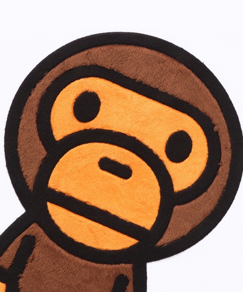 A BATHING APE(アベイシングエイプ)の「BOA BIG BABY MILO TEE(Tシャツ/カットソー・キッズ・ホワイト/ブラック・110/140/130/100/90)」の3枚目の写真