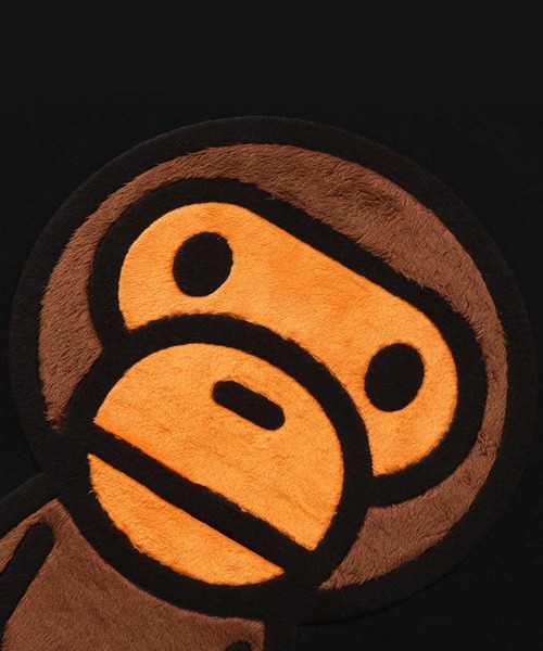 A BATHING APE(アベイシングエイプ)の「BOA BIG BABY MILO TEE(Tシャツ/カットソー・キッズ・ホワイト/ブラック・110/140/130/100/90)」の4枚目の写真